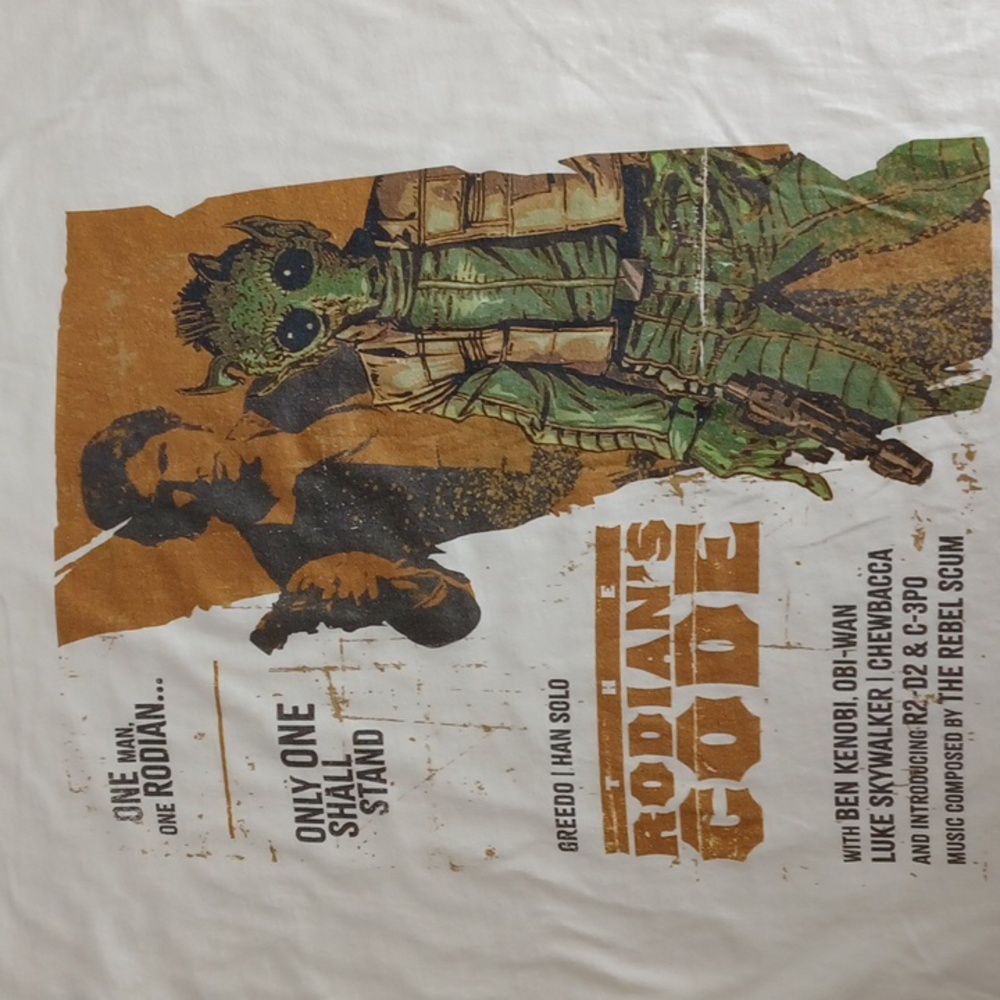 Star Wars The Rodian's Code Tshirt - Picture 3 of 8